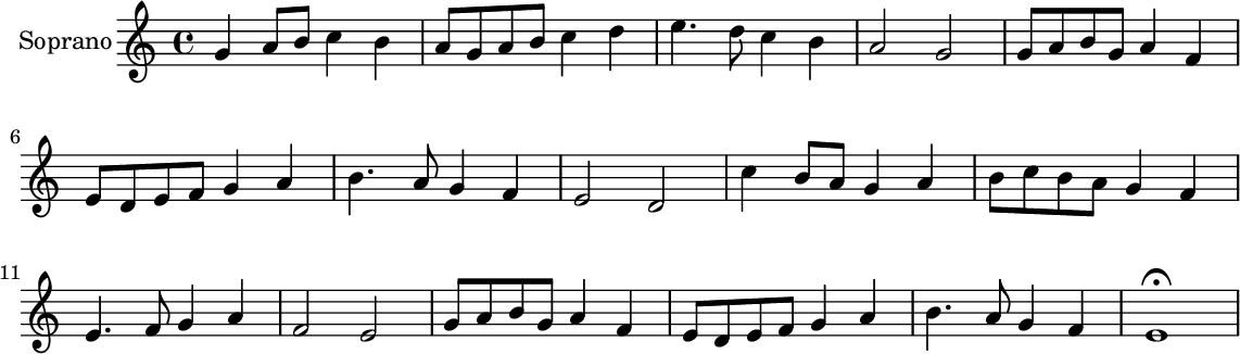 LilyPond snippet 2
